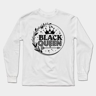 Black Queen Long Sleeve T-Shirt